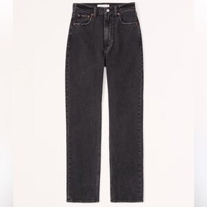 ABERCROMBIE & FITCH ANKLE STRAIGHT ULTRA HR